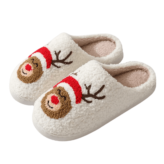 Gemütliche Weihnachtspantoffeln