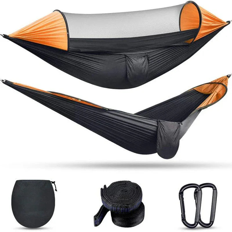 Outdoor Quick Assembled Camping Outdoor Hammock & Mosquito Net