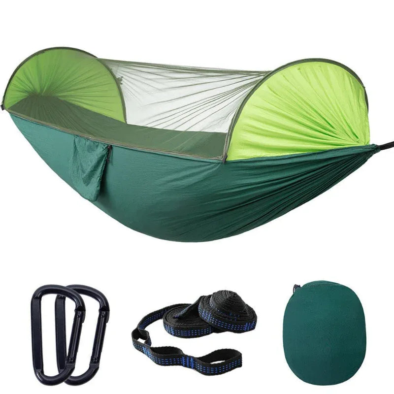 Outdoor Quick Assembled Camping Outdoor Hammock & Mosquito Net