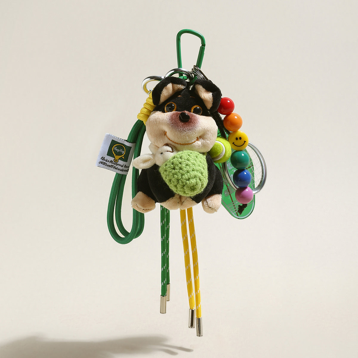 Plushy Dog Bag Charm-1