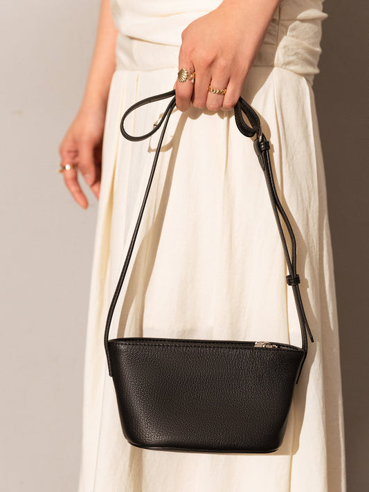 Samantha Zip Top Crossbody Shoulder Bag-0