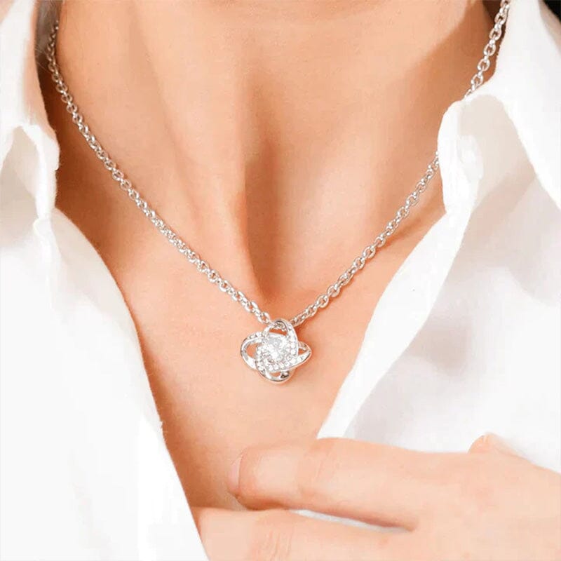 To My Love - Halsband - Med äkta ros - present till henne
