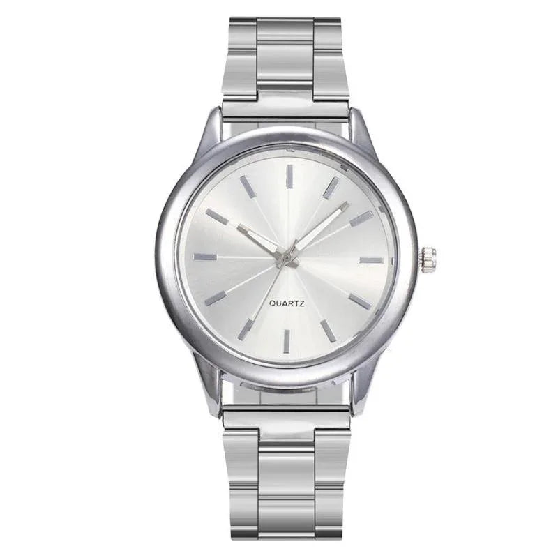 Women's Stainless Steel Quartz Movement Watch